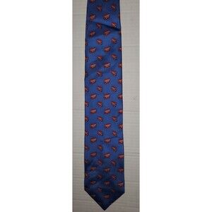 double decker bus Necktie By Frangi Made In Italy  100 Percent Silk